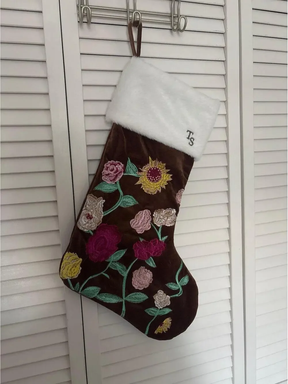 Taylor Swift Official Merch Eras Tour Piano Floral Stocking